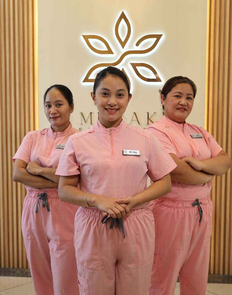 Staff of a Cosmetic Surgery Clinic in Quezon City